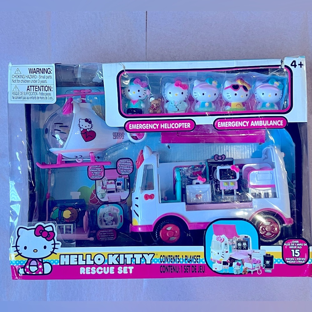 Rare Hello Kitty Rescue Set
